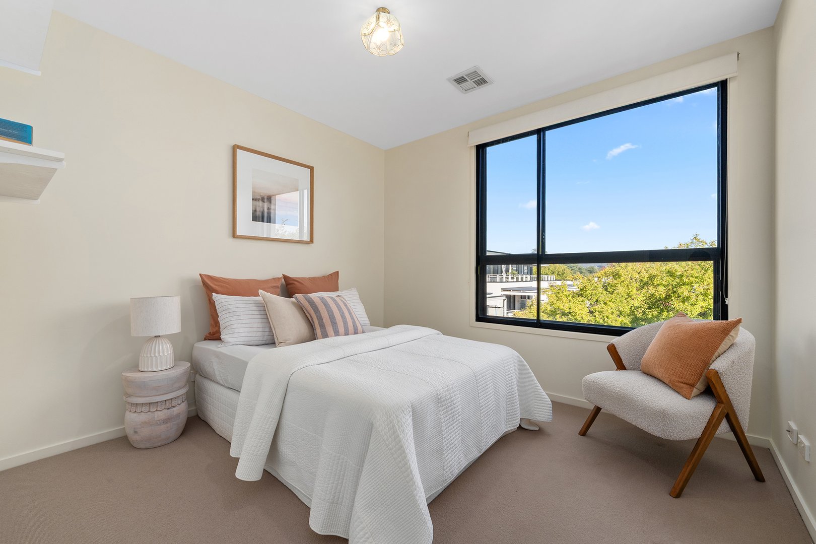 Third bedroom with large window