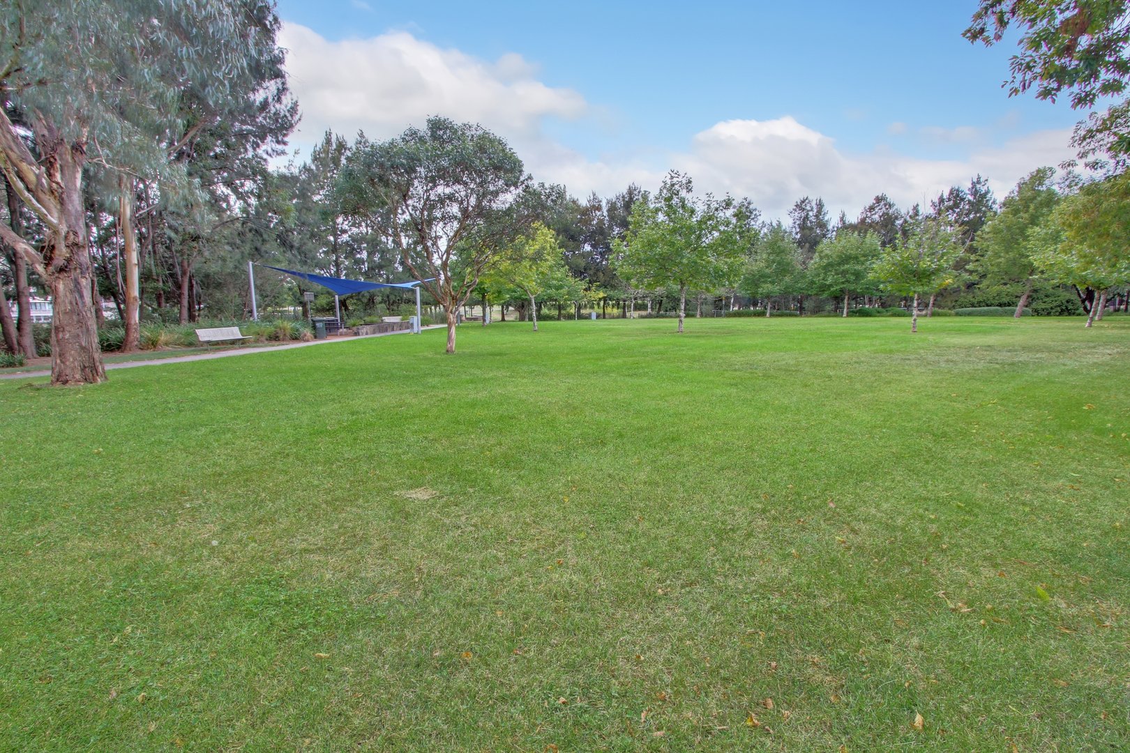 Open lawns of Norgrove Park